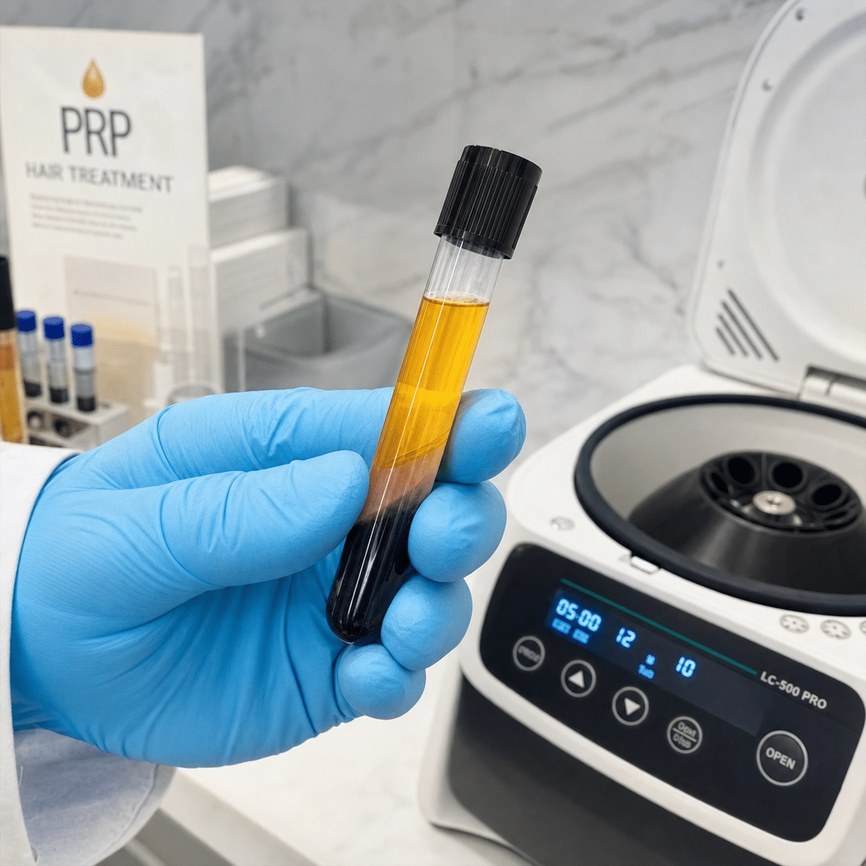טיפול PRP לשיער במרפאת Medlink Clinique