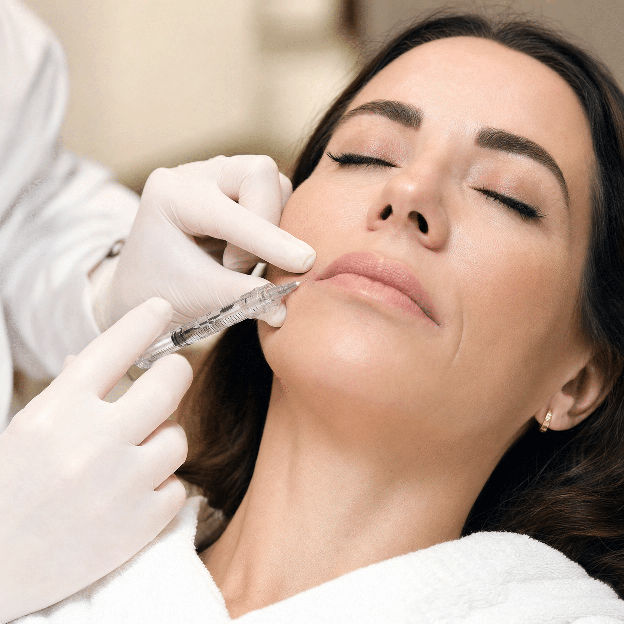 טיפול בקמטי מריונטה במרפאת Medlink Clinique